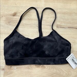 Lululemon Black Sports Bra with Racerback Design
